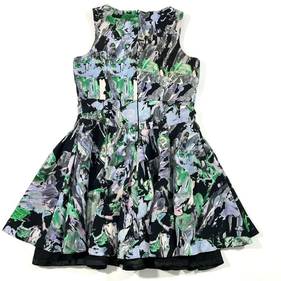 Milly Minis Painted Floral Party Dress - Picture 2 of 6